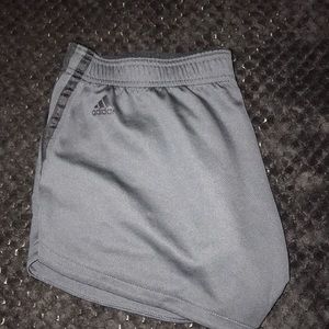 Grey Adida shorts
